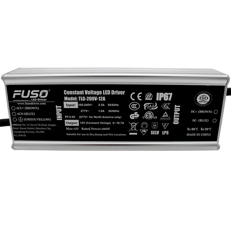 Apakah Pemacu Led Voltan Malar PF Tinggi 24v 200w?