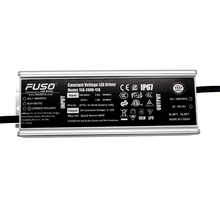 Pemacu Led Voltan Malar 12v 240w PF Tinggi